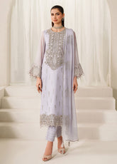 Reena By Alizeh Embroidered Chiffon 3 Piece Unstitched Suit AF25RV5 D-4050 FEEHA